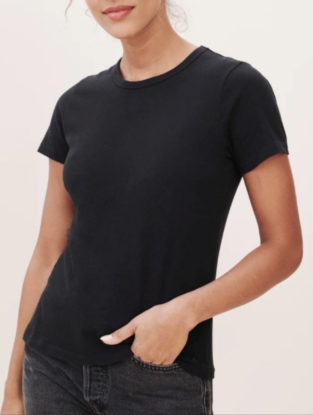 JENNI KAYNE - Cotton Slim Tee Size Small